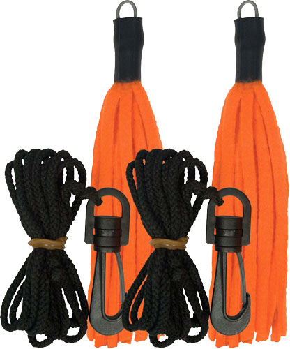 Tink's W5955 Scent Drag 6 ft Microfiber 2 Pack Orange Black - View 2