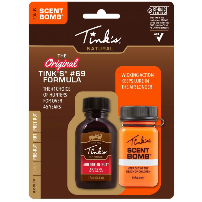 Tinks W6375 Deer Attractant 1oz Natural Doe Estrous Urine Scent Bomb - View 2