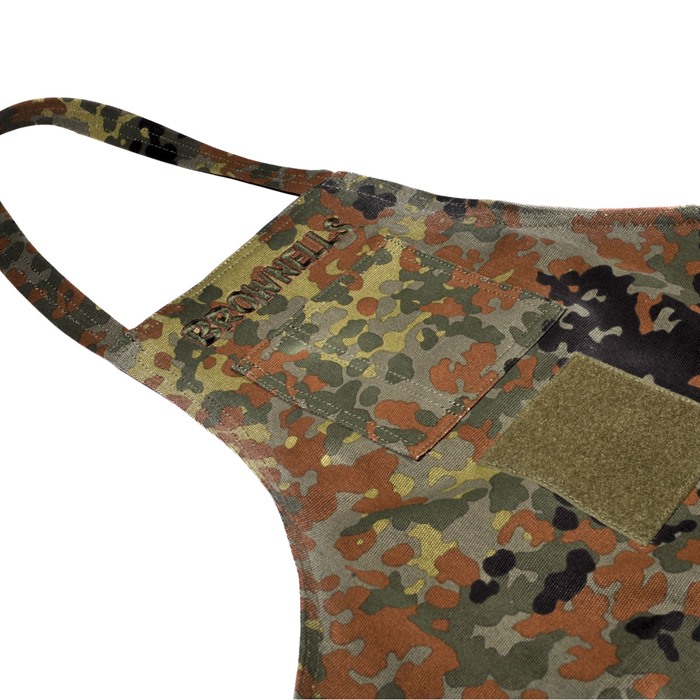 Brownells 050806001428 Long Canvas Apron Flecktarn Pattern - View 2