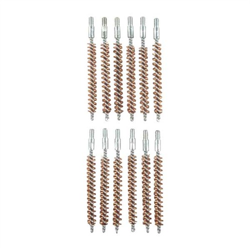 Brownells 050806001701 6.5mm Rifle Bore Brush 12-Pack Bronze - View 2