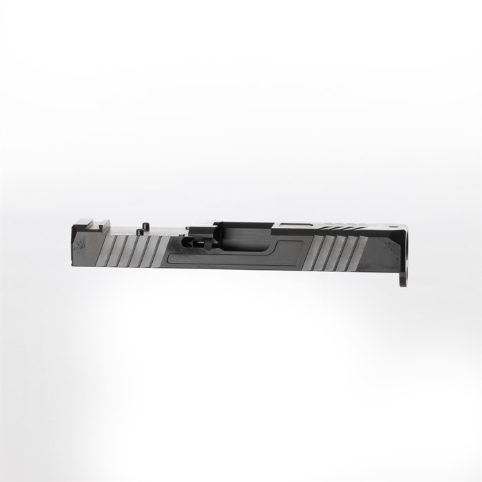 Brownells BRN Premium Slide for Glock 19 Gen 1/3 with RMR Cut Nitride - View 2