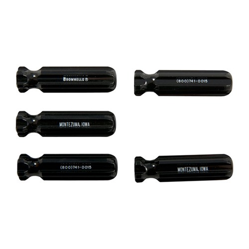 Brownells Molded Plastic Tool Handle L2 Model Black 6 Pack - View 2