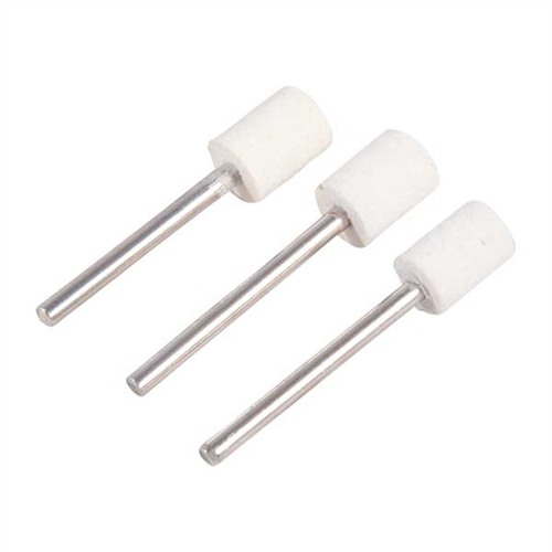 Brownells Mandrel Mounted Felt Bob Square 1/2"X3/8" 3 Pack - View 4