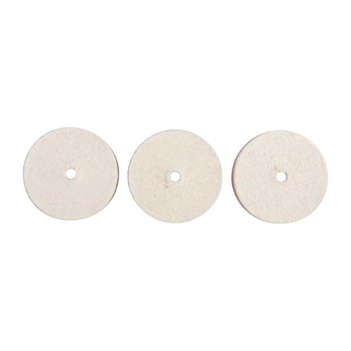 Brownells Unmounted Felt Bob Square 1"X3/8" 3 Pack - View 2