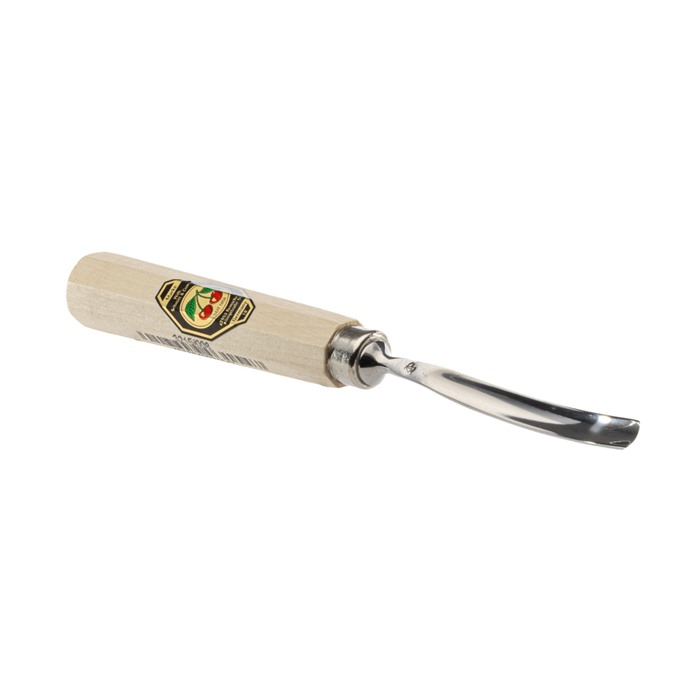 Brownells Gouge Curved with Wood Handle 8MM - View 2