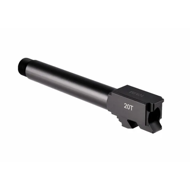 Brownells BRN Pistol Barrel for Glock 209/16"-24 Threadblack Nitride - View 2