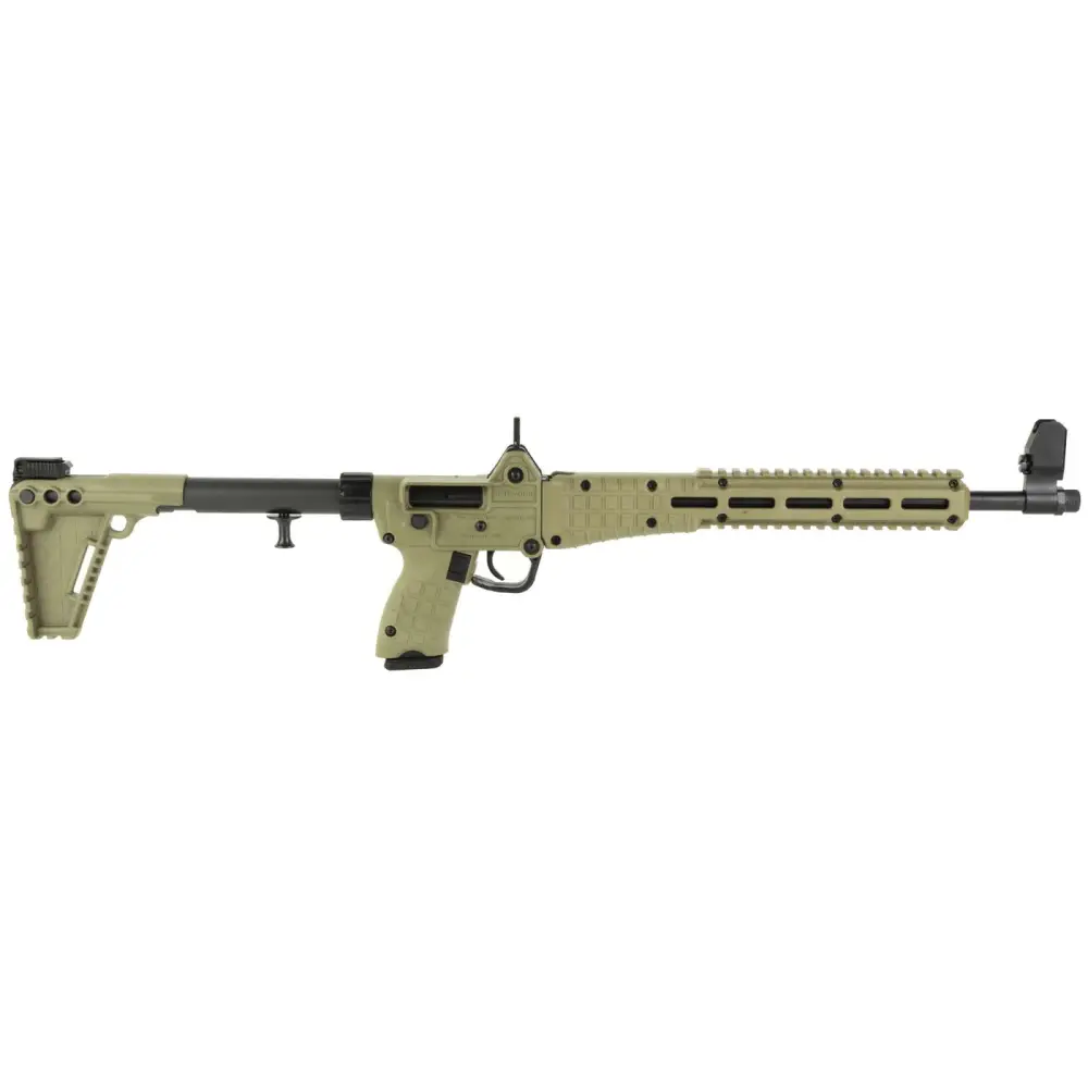 Kel-Tec SUB2K9GLK17BTAN 9mm 16" Blue/Tan Foldable Carbine Glock 17 Mag - View 2