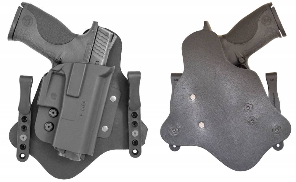 CompTac QH IWB Hybrid Holster- Modular Fit-Size 3-Black - View 2