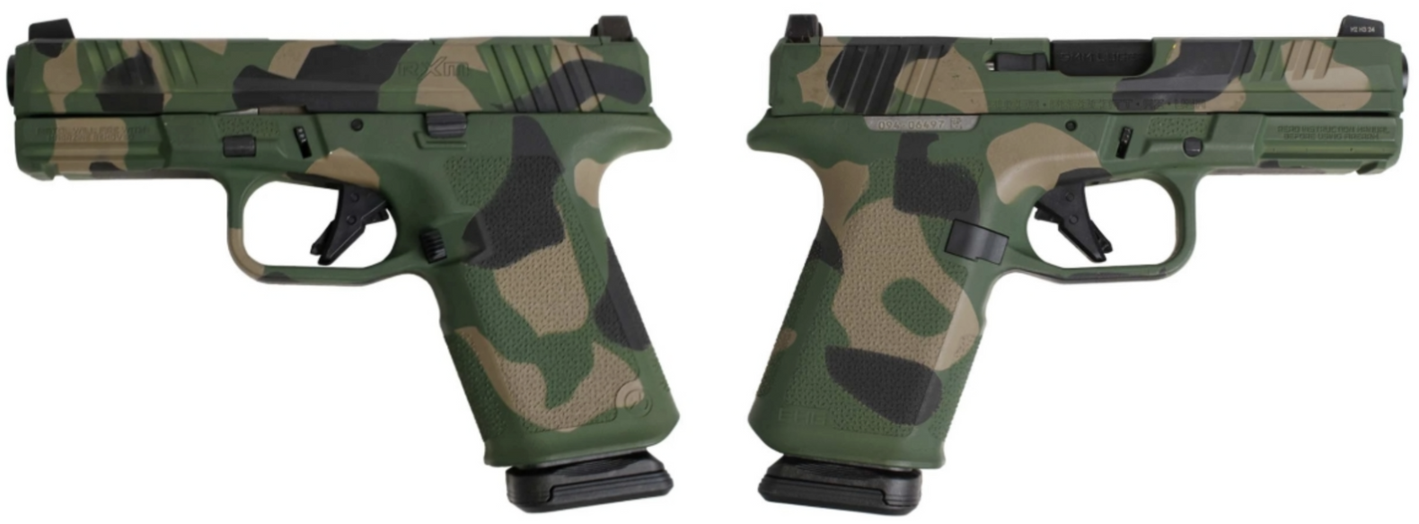 RUGER RXM 9MM PISTOL 4" BBL M81 CAMO, MAGPUL EHG, O.R. 2-15RD MAGS - ORION EXCLUSIVE - View 2