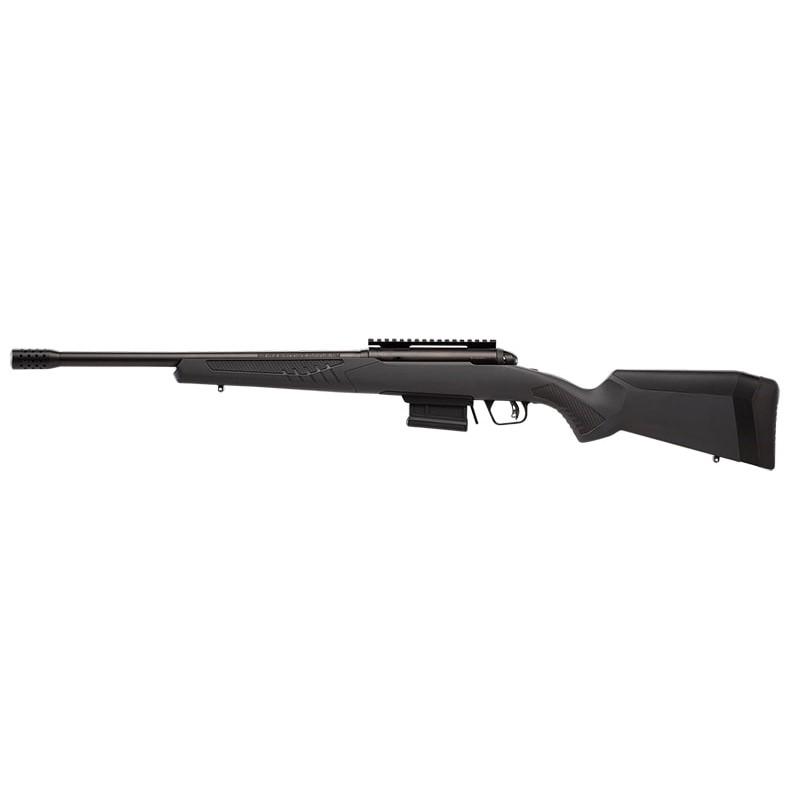 Savage Arms 57140 110 Haymaker 450 Bushmaster 4+1 18" Barrel, Matte Black Metal, Black Fixed AccuStock - View 2