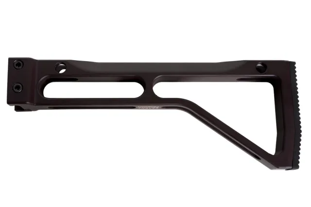 Arsenal CNC Machined Aluminum Tactical Buttstock Assembly 1913 Picatinny Attachment Plum - View 2