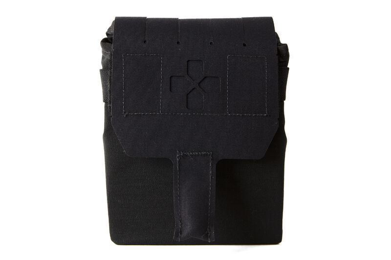 Blue Force Gear HW-TKN-MED-EMPTY-BK Trauma Kit NOW! Medium Black Pouch - View 2