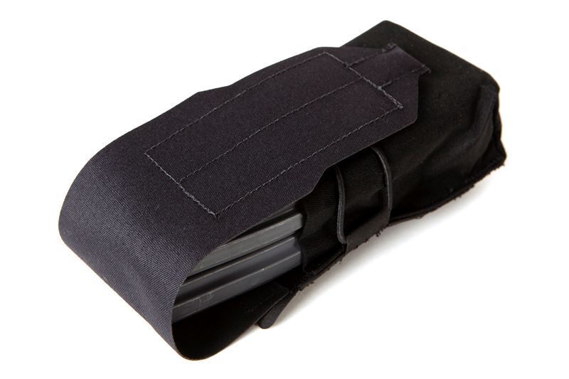 Blue Force Gear-Double M4 Mag Pouch - Classic style with flap - Black - View 2