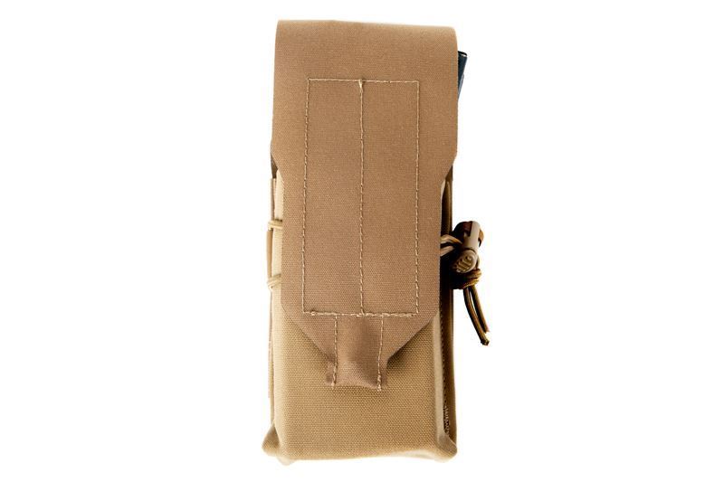 Blue Force Gear-Double M4 Mag Pouch - Classic style with flap - Coyote Brown - View 2