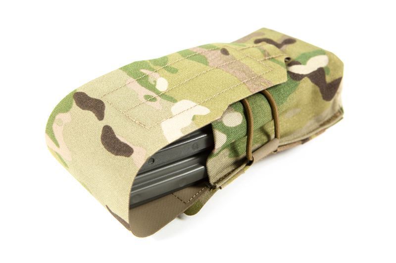 Blue Force Gear-Double M4 Mag Pouch - Classic style with flap - MultiCam - View 2
