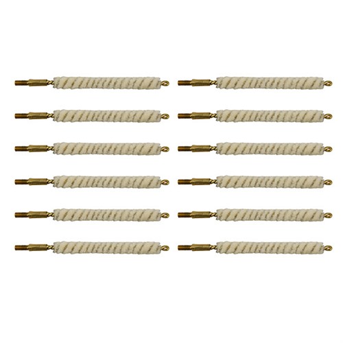 Brownells Wool Bore Mop 17 Caliber 12 Pack - View 2