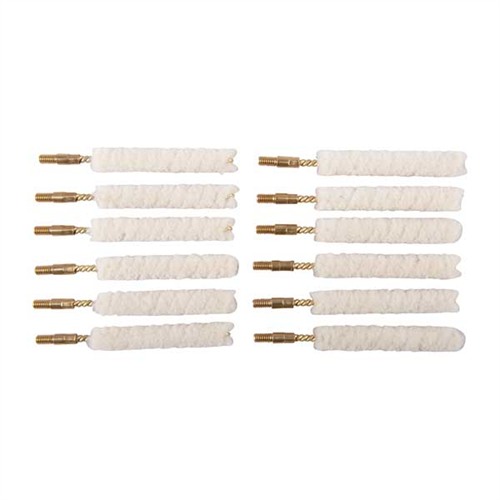 Brownells Wool Bore Mop 7MM-30 Caliber 12 Pack - View 2