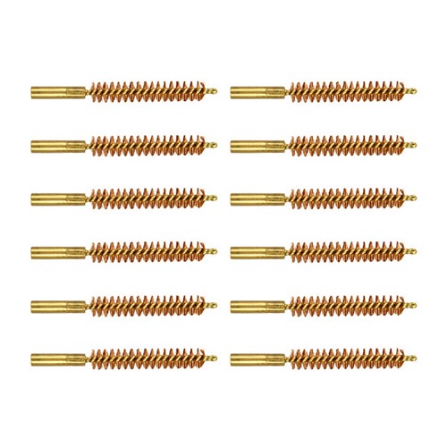 Brownells Special Line Dewey Brush Bronze .38 Caliber Rifle 12 Pack - View 2