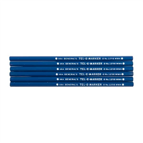 Brownells Mark-On Anything Pencils White 6 Pack - View 2