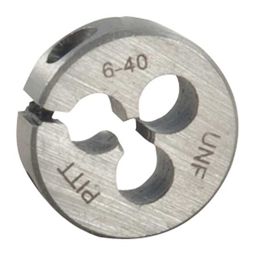 Brownells Round Wire Gauge Carbon Die 13/16 Diameter 6-40 Thread - View 2