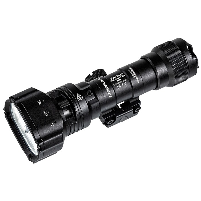 Streamlight 88139 ProTac 1L-X Black Includes (1) SL-B26 Battery Multifuel| CR123A or SL-B26 1100 Lumen | 40,000 Candela BLK| TACTICAL LONG GUN LIGHT - View 2