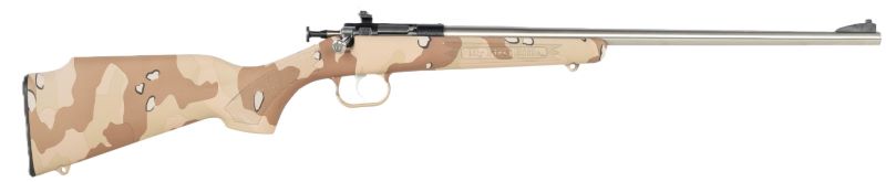 Keystone Crickett Hydro-Dipped Synthetic Rifle 22 LR 16.1 in. Stainless/Desert Storm Camo - View 2