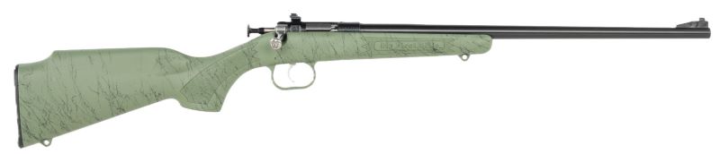 Keystone Crickett Rifle 22 LR 16.1 in. Blued/Green w/Black Web - View 2