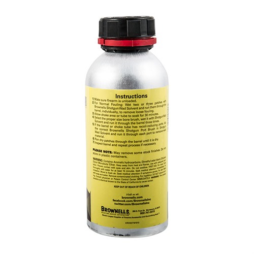 Brownells Shotgun Wad Solvent 050806101425 16oz - View 3