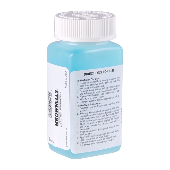 Brownells Oxpho-Blue, High-Quality, Durable, Blue Finish - 050806102255 - View 2