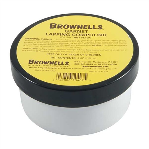 Brownells B5563CT GK-7 Garnet Lapping Compound 800 Grit - View 2