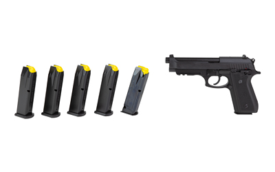 Taurus 1-920151-6MAG 9mm Luger PT92 9mm 5" FS Blk (2)17&(4)18rd - View 2