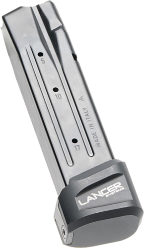 LANCER EXTENDED BASEPAD PLUS 5RDS BLACK FOR SIG - View 2