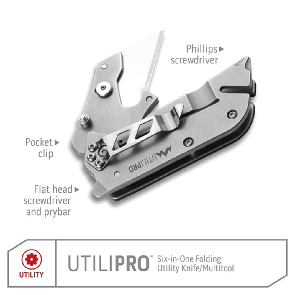 OUTDOOR EDGE UTILIPRO FOLDING UTILITY KNIFE AND TOOL - View 2