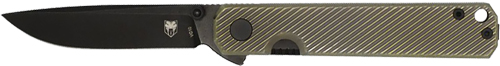 COBRATEC BLACKJACK FOLDER 3" G-10 BLACK TITANIUM BRZ - View 2