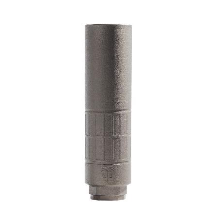 US Palm EOS-30Ti Suppressor .30 Cal w/Titanim DT 5/8x24/HUB Compatible Silver - View 2