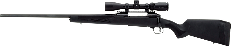 Savage Arms 57325 110 Apex Hunter XP 30-06 Springfield 4+1 22" Matte Black Metal Synthetic Stock Vortex Crossfire II 3-9x40mm Scope Left Hand - View 2