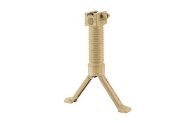 Grip Pod Standard Bipod Fits Picatinny Rail Standard Attachment Tan - View 4