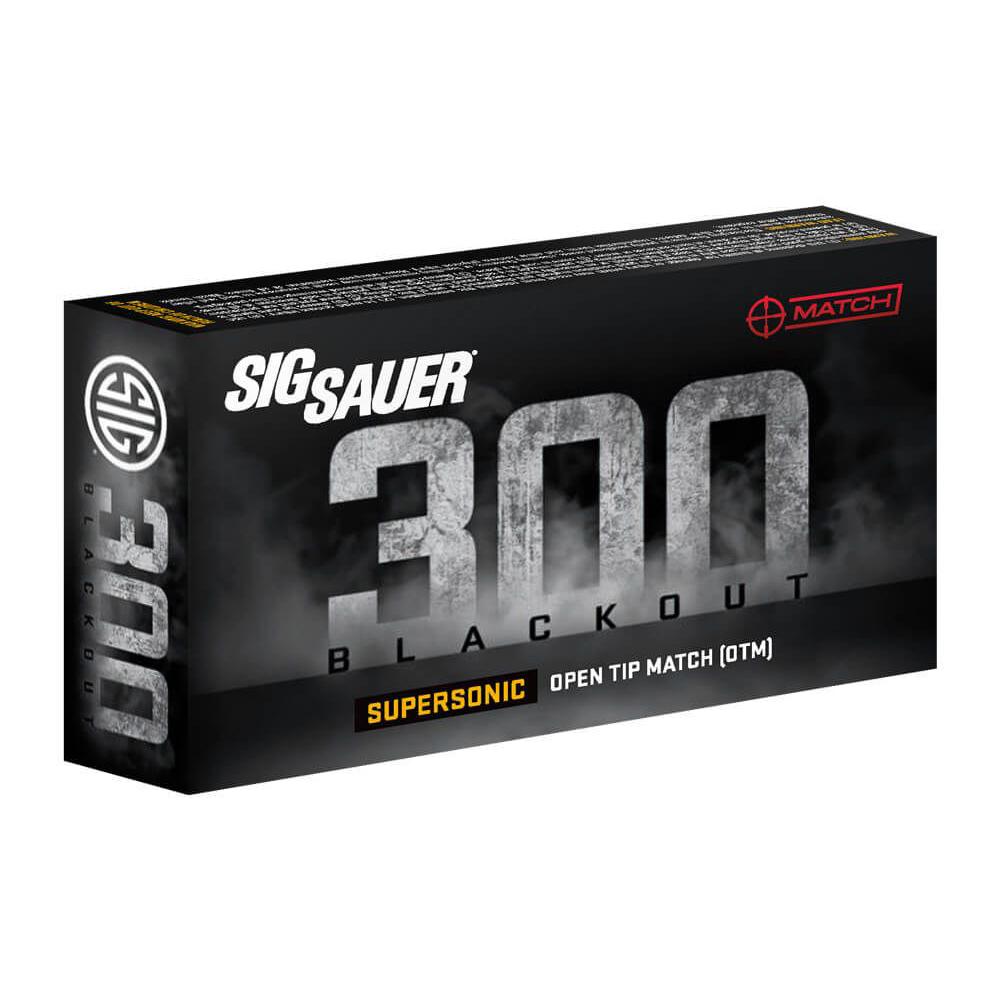 Sig Sauer Match Grade Rifle Ammo 300 Blackout 125 gr. OTM 20 rd. - View 2