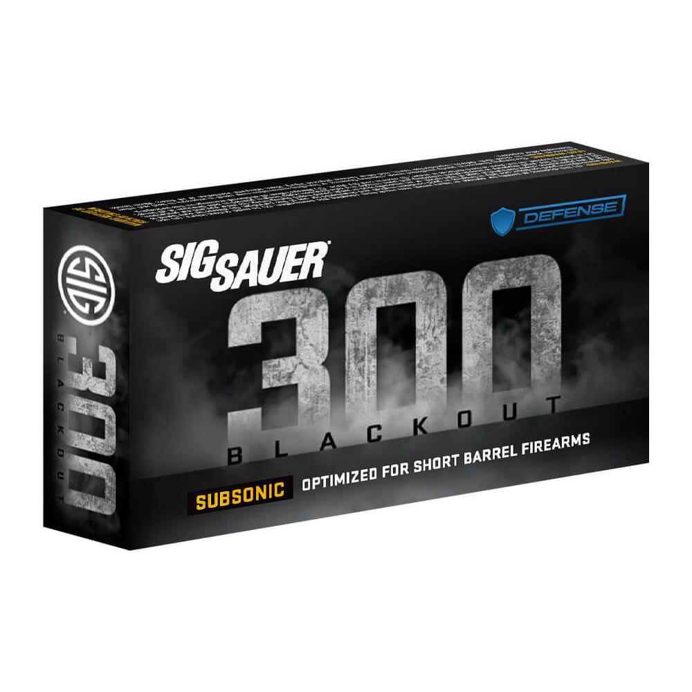 Sig Sauer Defensive Rifle Ammo 300 Blackout 110 gr. Tac-TX 20 rd. - View 2