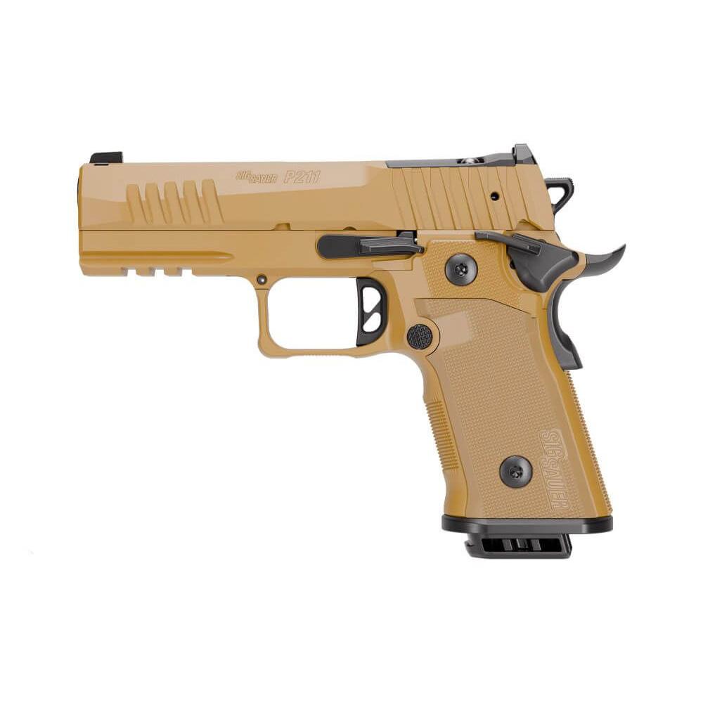 SIG SAUER 211CA-9-GT4-COY P211-GT4 9mm 4.2" Bull Barrel Coyote Cerakote Semi-Auto Pistol - View 2