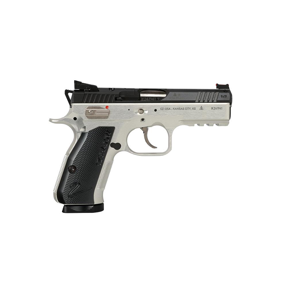 CZ Shadow 2 Optic Ready Pistol 9mm 4 in. Two-Tone Annodized/Nitride Slide 15 rd. - View 2