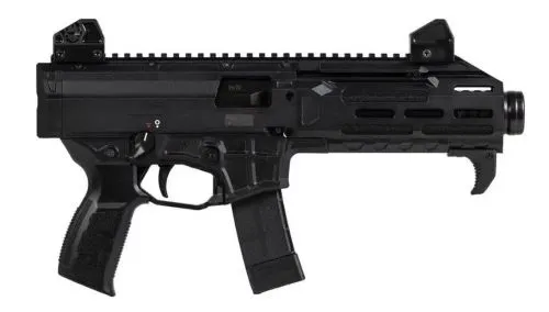 CZ Scorpion 3+ Pistol 9mm 7.8 in. Black W/SB Tactical Brace 20 rd. - View 2