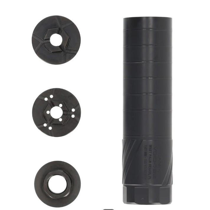 Canik Void-762 Suppressor 7.62mm w/Direct Thread/HUB Compatible Black - View 2