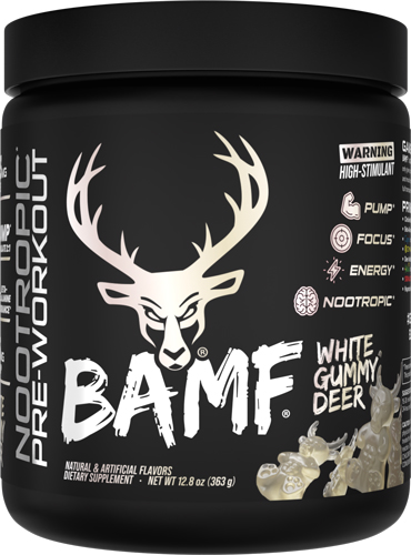Bucked UP Pre-Workout Bamf White Gummy Deer 30 - View 2