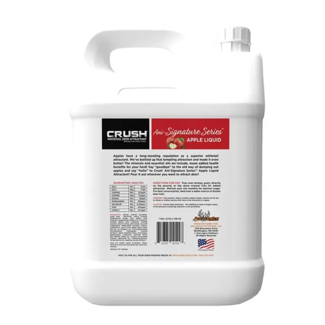AniLogics CRUSH Liquid Attractant Apple 1 gal. - View 2