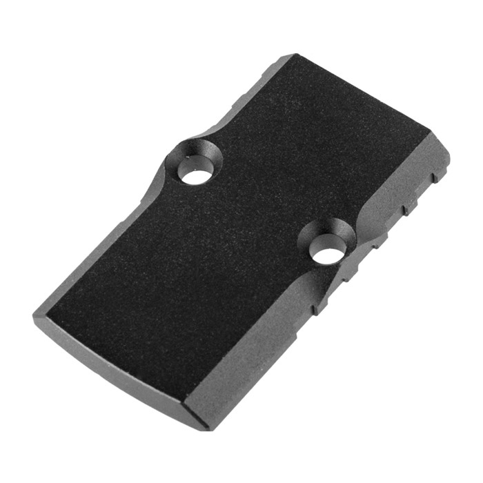 Brownells RMR Cover Plate 050806112810 Black Aluminum for Glock 19/26 Slides - View 2