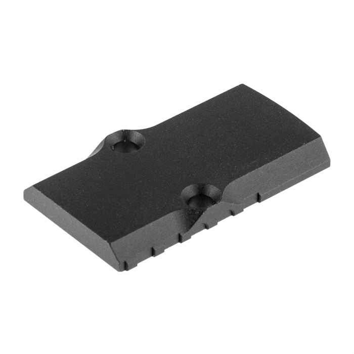 Brownells RMR Cover Plate 050806112810 Black Aluminum for Glock 19/26 Slides - View 3
