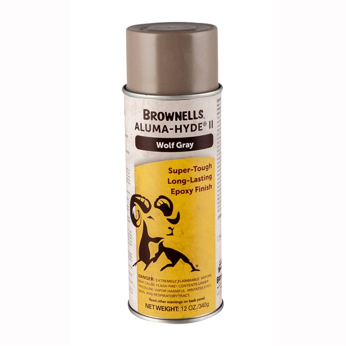 Brownells 1A29SR90618 Aluma-Hyde II Matte Wolf Gray Aerosol 12 oz - View 3