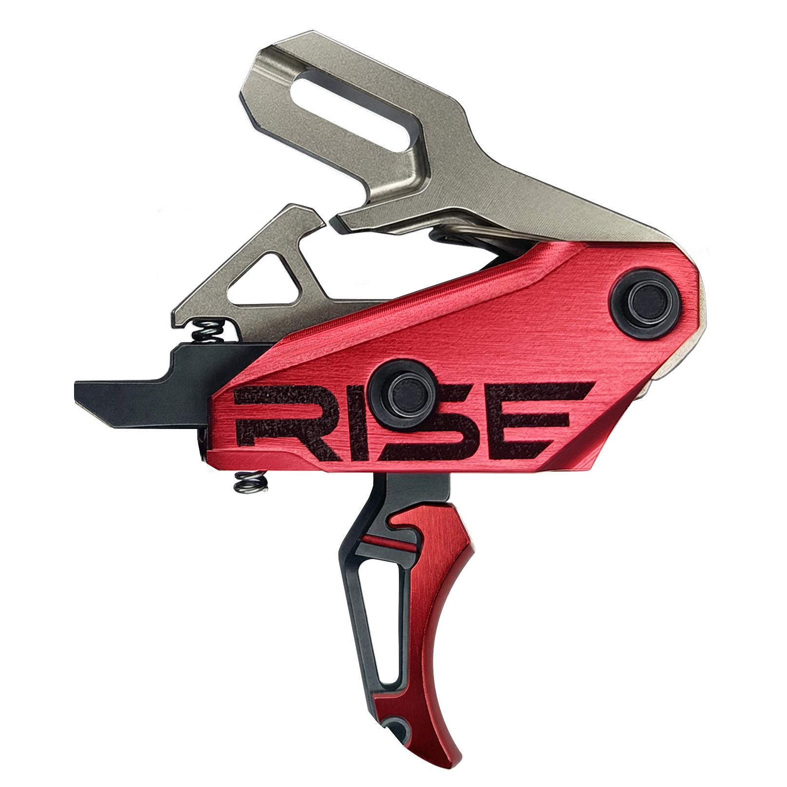 Rise Armament 535 G2 Trigger Fits AR Style Rifles Black and Red - View 2