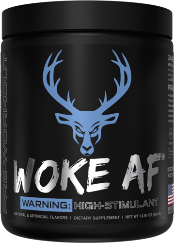 Bucked UP Pre-Workout Woke AF Blue Raz 30 - View 2
